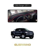 FORD Ranger (2011+) ;TORPİDO KORUMA HALISI SİYAH KENAR