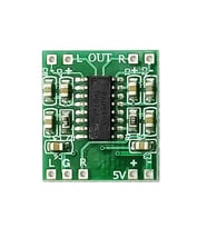 Minyatür Dijital Güç Amplikatör Devresi 2*3W Class D PAM8403 Power Amplifier Board 2.5~5V
