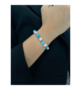Kadın - Elegant First Quality Jade Doğal Taş Bileklik  Yaz Bilekliği  Handmade  Para Taşı!
