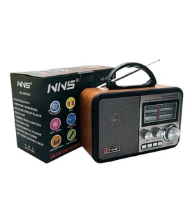 NNS NS-8897 Orta Boy Retro, Nostaljik, Ahşap Tasarım Radyo (5343)
