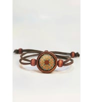 Mandala Ahşap Bileklik