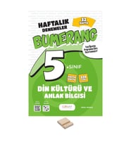 5. Sınıf Bumerang 32 Haftalık Din Denemeleri+ Telefon Standı
