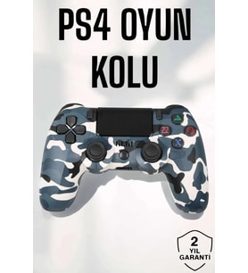Northcity PS4 Kamuflajlı Kablosuz Oyun Kolu ve Joystick