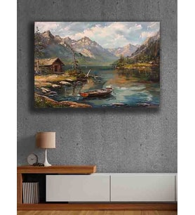 Koç stüdyo Modern tasarım kanvas tablo 50x70 (Çok Renkli)