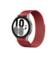 Mey İthalat® Watch 20Mm Metal Mıknatıslı Kordon - Kırmızı