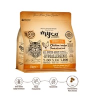 Mycat Az Tahıllı Urinary Tavuk Etli Yetişkin Kedi Maması 2kg