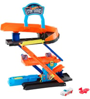Hot Wheels City Oyuncak Araba Ve Pist Seti, Dönüştürülebilir Maceraya Başlangıç Garajı Oyun Seti, 1: (Çok Renkli)