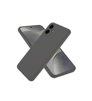Samsung Galaxy A06 Kılıf First Silikon - Gri