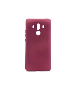 Huawei Mate 10 Pro Uyumlu Kılıf Zore Premier Silikon Kapak (Mürdüm)