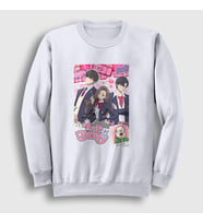 Presmono Unisex Beyaz Anime True Beauty Sweatshirt 473741tt