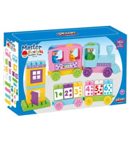 03 605 Master Blok Rakamlı Tren- Oyuncak