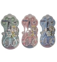 GIPTA K7244 CRYSTAL KORUMALI BLISTERLİ KÜT UÇLU ÇOCUK MAKASI - TEKLİ
