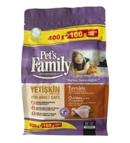 Pet's Family Super Premium Tavuklu Yetişkin Kedi Maması 500 G