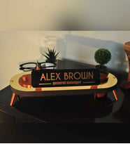 deluxe masa organizeri altın