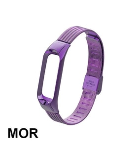 Lüx Xiaomi Mi Band 3 Akıllı Saat Çelik Toka Kayış Kordon-(5775) - HEP-2631-5899