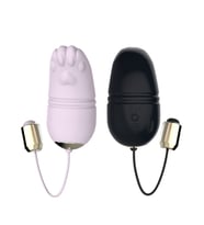Kitty Wireless Kumandalı Yumurta Vibratör (Siyah)