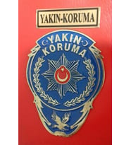 YAKIN KORUMA CÜZDAN ROZETİ (METAL)-SATIN/AL,YAKIN KORUMA KIMLIK KARTLI PERSONELE SATILIR.-SIVILE SATILMAZ