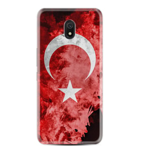 Xiaomi Redmi 8A 8 Pro 9C 9T 10C 11T Pro Kılıf Desenli Silikon Şanlı Türk Bayrağı 3 1395