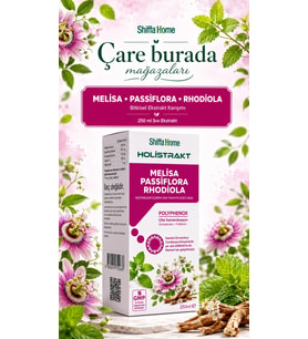 HOLİSTRAKT - Melisa & Passiflora & Rhodiola İçeren Sıvı Ekstrat 250 Ml (Lavanta & Papatya)