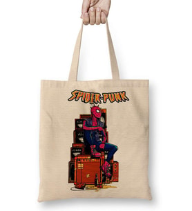 Spider Punk Bez Çanta Uzun Saplı