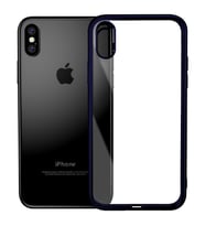 BİKAPAK ELIT SHINE IPHONE X/XS KAPAK (Koyu Mavi)