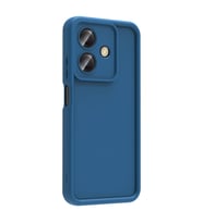 Oppo A3 Kılıf Kamera Korumalı Ananas Silikon Kapak (Koyu Yeşil)