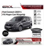 Ford Connect (2021>) 4'lü Mugen Cam Rüzgarlığı