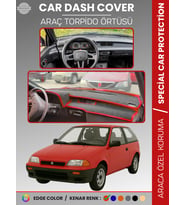 SUZUKI SWİFT (1988-1994) Torpido Örtüsü Panel Torpido Koruma Tam Uyum UV Koruma Hızlı Montaj