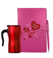 Sevgililer Gününe Özel Defter Kalem & Termos Mug Hediye Seti 20