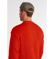 Erkek Sokak Stili Docker Şapka Skullcap Brimless Cap (Haki)