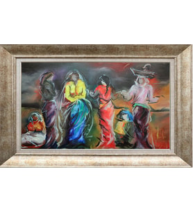 GÜMÜŞ ÇERÇEVELİ TABLO N410
