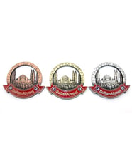 İstanbul Temalı Metal Magnet Sultanahmet Yuvarlak Tasarımlı