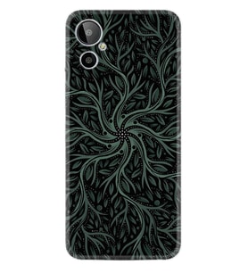 General Mobile GM 23 SE Uyumlu Kılıf Silikon Desen Özel Seri Sarmaşıklar 1675