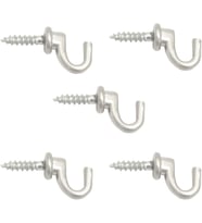 ADET Çengelli Duvar Dolap Çekmece Kapı Metal Anahtar Askı Anahtarlık Askısı Vidalı