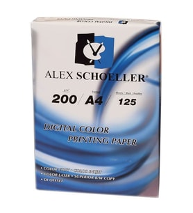 Alex Schoeller Gramajlı Fotokopi Kağıdı 200 gr. A4 125'li Paket 