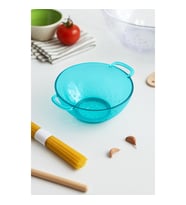 Akrilik Aquamarin Mini Pirinç Süzgeçi & Bakliyat Süzgeçi (3 SU BARDAĞI ÖLÇÜLÜ)