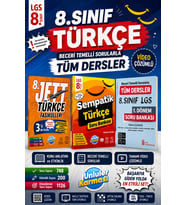 8.Sınıf Jett Türkçe Fasikülleri-Sempatik Türkçe Soru Bankası -1.Dönem Tüm Dersler Soru Bankası