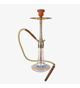 HOOKAH Vidalı Yaldızlı Şişeli Kahveci hookah Takımı