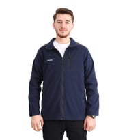 Tümü Softshell Garnili Polar Ceket - Zenobya (Lacivert)