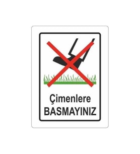 Yumuşak Dokunuşlar İçin Cımbız Basmayınız Levhası (YUL-419)