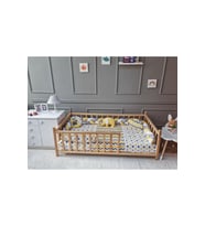Montessori Bebek Yatak Uyku Seti (Sarı)