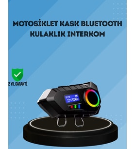 500Mah Bataryalı 5.4 İnterkom Led Ekranlı Fm Destekli
