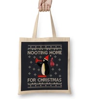 Pingu Nooting Home For Christmas Bez Çanta Uzun Saplı