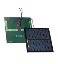 Gp-18279 Solar Güneş Paneli 60X60Mm 4.2V-0.6W (Öğrenciler İçin)