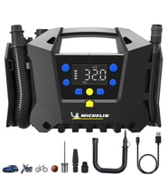 Michelin MC34259 11.1Volt/2.5Ah.120PSI Ayarlanabilir Dijital Basınç Göstergeli Şarjlı Lastik&Yatak Şişirme Pompası
