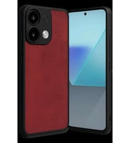 Redmi Note 13 Pro 5G Kılıf Aras Deri Kapak - Kırmızı