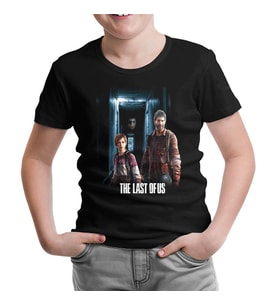 The Last of Us Siyah Çocuk Tshirt