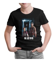 The Last of Us Siyah Çocuk Tshirt
