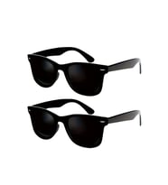Vos Versa Siyah Unisex 2li Çİft Güneş Gözlüğü VVG011002