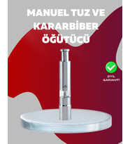 Northcity Ergonomik Tasarımlı Nem Geçirmez Kapaklı Baharat Öğütücü - Hızlı ve Rahat Mutfak Aleti